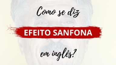 Como se diz efeito sanfona em inglês