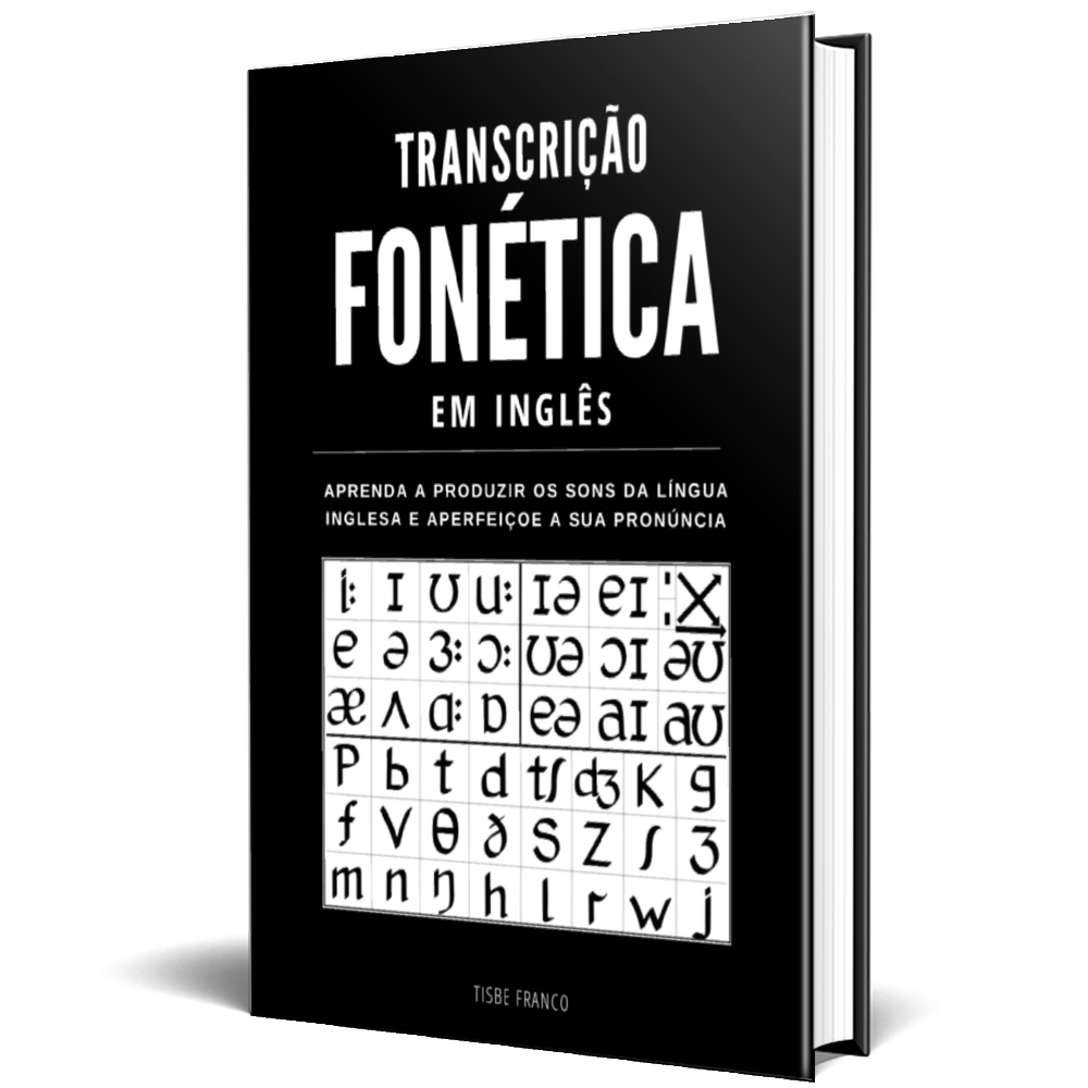 Capa e-book Transcrição Fonética em Inglês